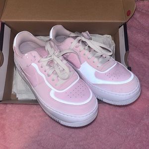 Nike Air Force pink foam
